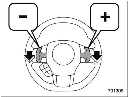 SUBARU WRX STI (2019) - Sélection du mode manuel - 3