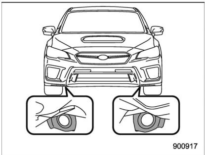 SUBARU WRX STI (2019) - Crochets d'arrimage avant: - 1