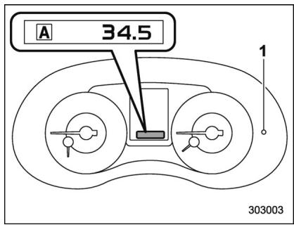 SUBARU WRX STI (2019) - Compteur journalier double - 1