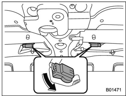 SUBARU WRX STI (2019) - Éclairage de plaque d'immatriculation - 2