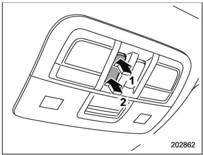 SUBARU WRX STI (2019) - Commandes de toit ouvrant opaque - 2