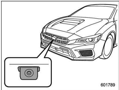 SUBARU WRX STI (2019) - Écran de vue avant (selon modèles) - 1