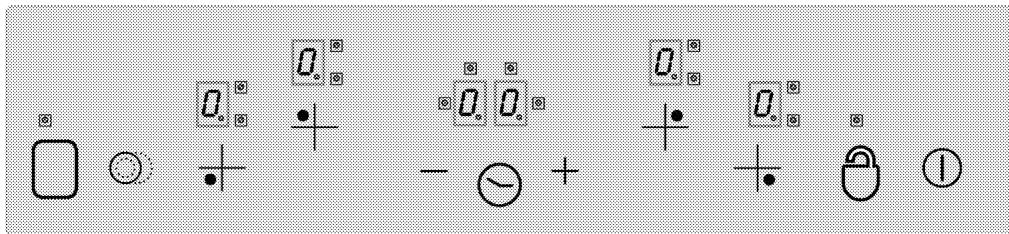 BEKO HIC63402T - Bandeau de commande - 1