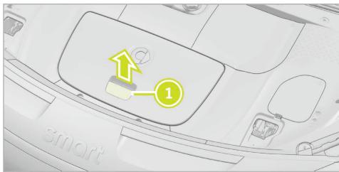 SMART 1 (2023) - Retrait du boulon de roue antivol (si équipé) - 1