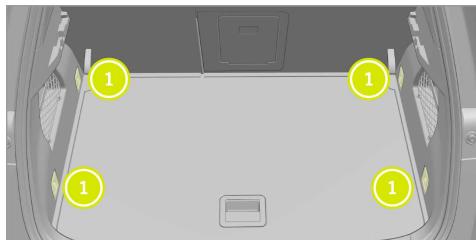 SMART 1 (2023) - Boucle de rétention des bagages pour le coffre - 1