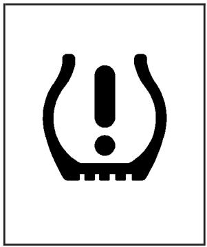 Pontiac Torrent (2007) - Témoin de pression des pneus - 1