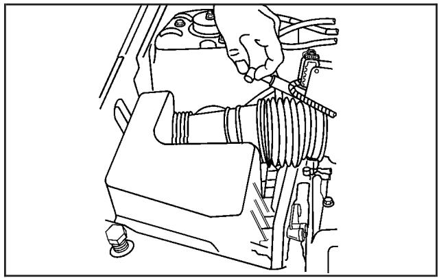 Pontiac Torrent (2007) - Comment inspecter le filtre à air du moteur - 2