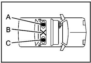 Pontiac Torrent (2007) - Configurations pour l'utilisation de deux sièges d'enfant - 3