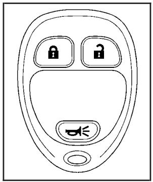 Pontiac Torrent (2007) - Fonctionnement du système de télédéverrouillage - 2