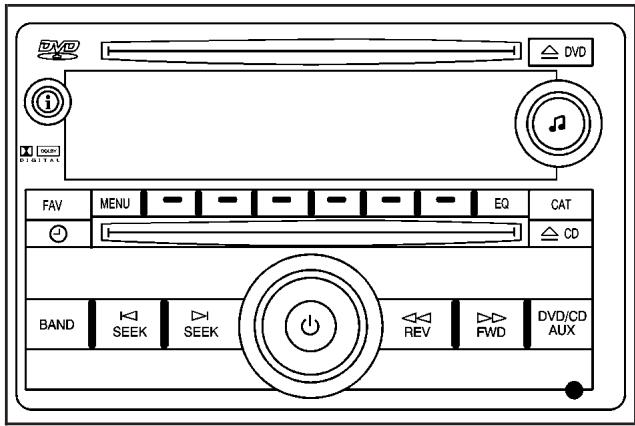 Pontiac Torrent (2007) - Radio avec lecteur de disques compacts et disques vidéonumériques - 1