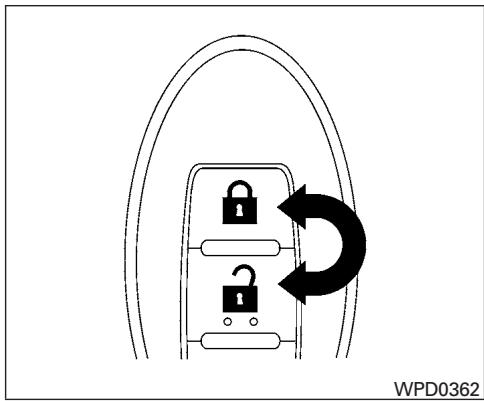 NISSAN Versa Note (2016) - Utilisation de l'alarme de détresse - 1