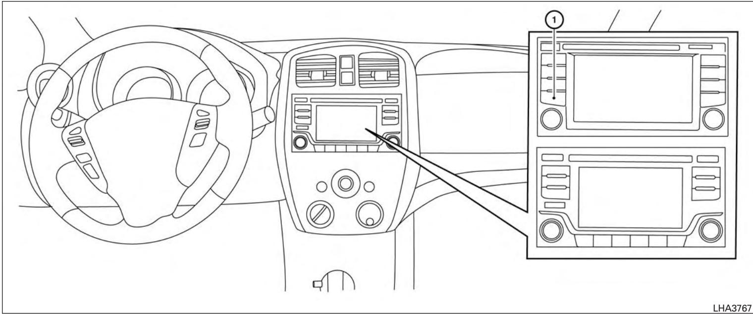 NISSAN Versa Note (2016) - CAMÉRA DE MARCHE ARRIÈRE (selon l'équipement) - 1