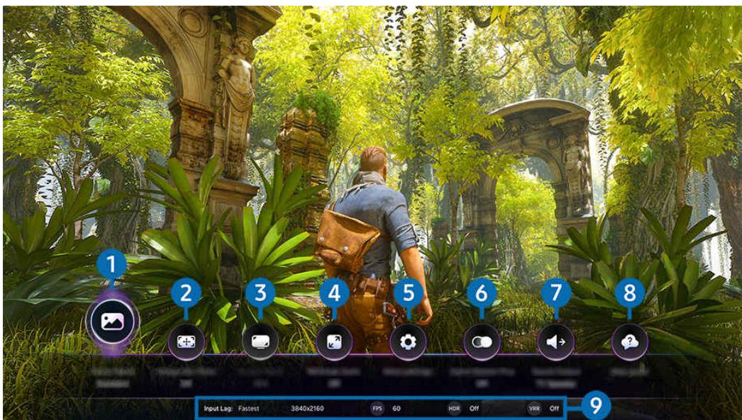 SAMSUNG TQ75QN70F - En savoir plus sur la Barre de jeux - 1