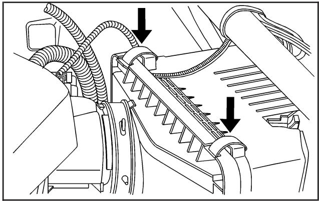 Buick Lacrosse 1 (2004-2009) - Comment inspector le filtré à air du moteur - 1