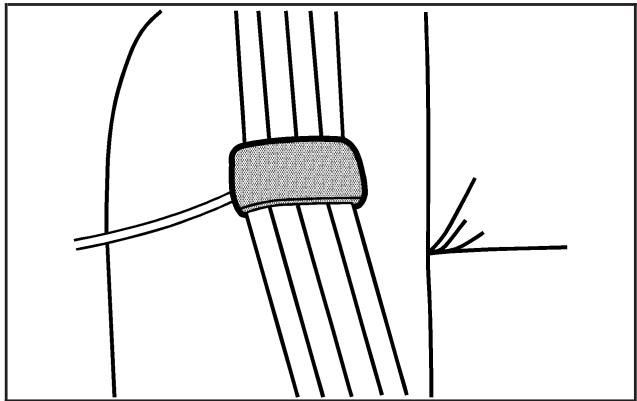 Buick Lacrosse 1 (2004-2009) - Guides de comport de ceinture de sécurité arrête - 3