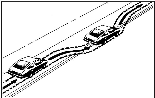 Buick Lacrosse 1 (2004-2009) - Contrôle d'un dérapage sur l'accotement - 1