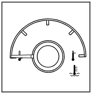 Buick Lacrosse 1 (2004-2009) - Indicateur de température du liquide de refroidissement du moteur - 1