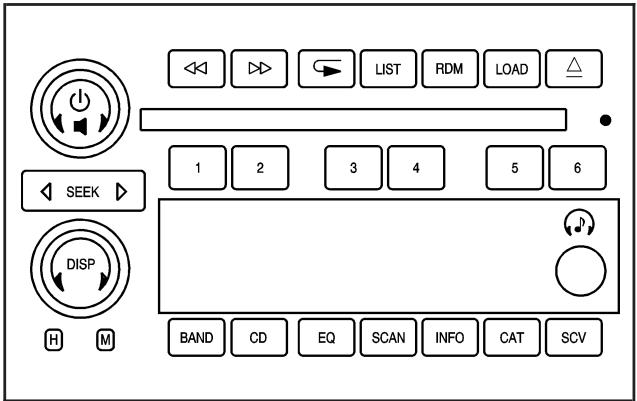 Buick Lacrosse 1 (2004-2009) - Autoradio(s) - 2