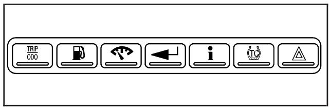 Buick Lacrosse 1 (2004-2009) - Boutons du centralisateur informatique de bord (CIB) - 1