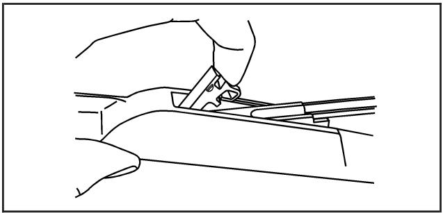 Buick Lacrosse 1 (2004-2009) - Remplacement de la raclette d'essuie-glace - 1
