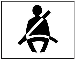 Buick Lacrosse 1 (2004-2009) - Rappels de ceinture de sécurité   Témoin de rappel des ceintures de sécurité - 1