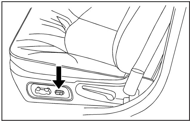 Buick Lacrosse 1 (2004-2009) - Soutien lomboke électrique desièges arrêté - 1