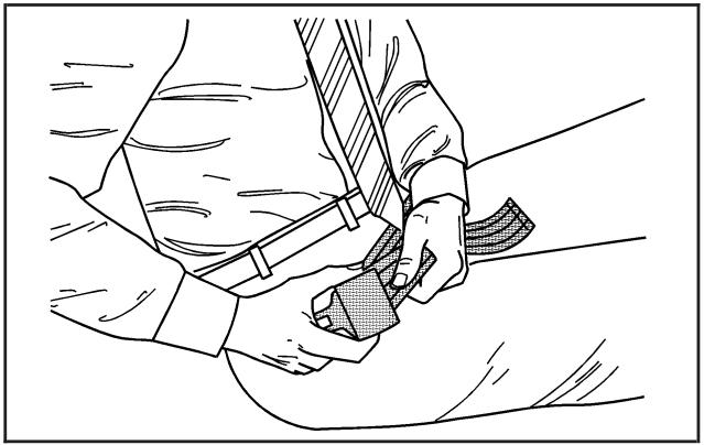 Buick Lacrosse 1 (2004-2009) - Ceinture ventrale - 1