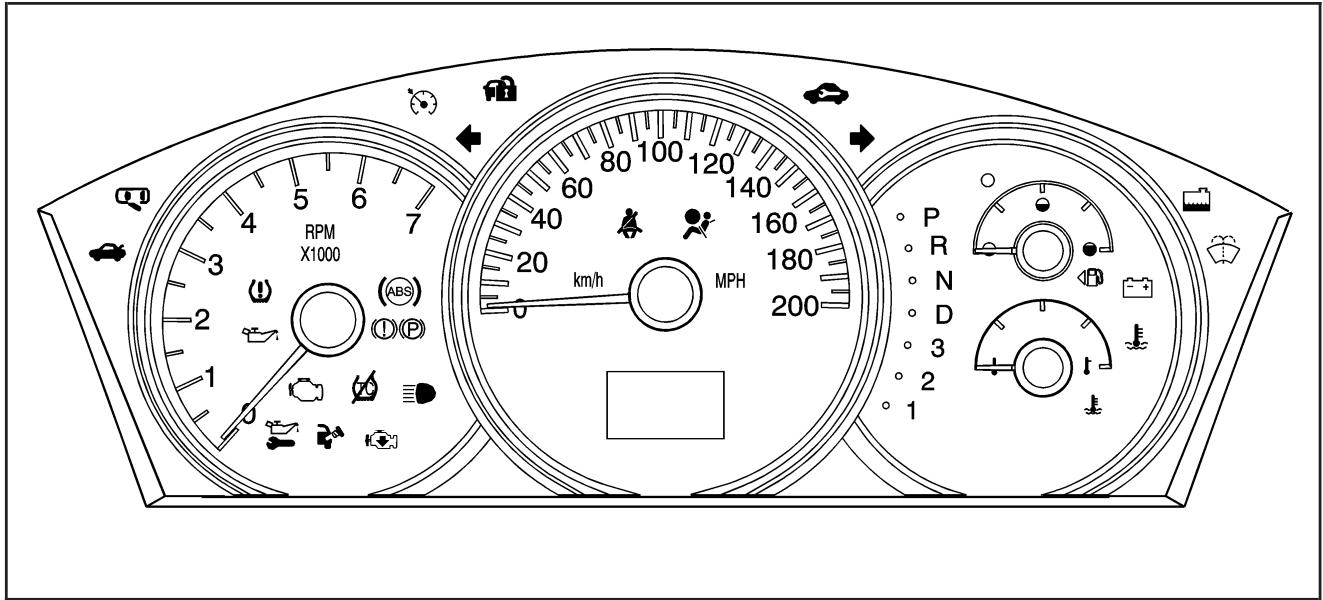 Buick Lacrosse 1 (2004-2009) - Ensemble d'instruments - 1