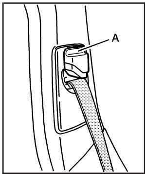 Buick Lacrosse 1 (2004-2009) - Ceinture épaulière réglabre en hauteur - 1