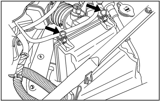 Buick Lacrosse 1 (2004-2009) - Comment inspector le filtré à air du moteur - 2