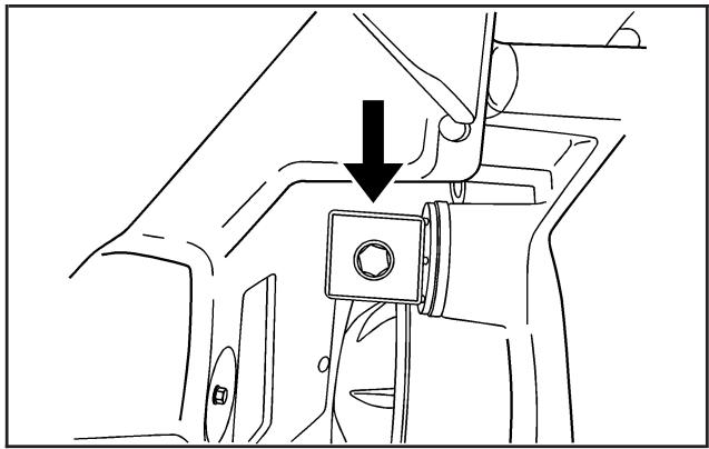 Buick Lacrosse 1 (2004-2009) - Réglage de la portée des phares - 1