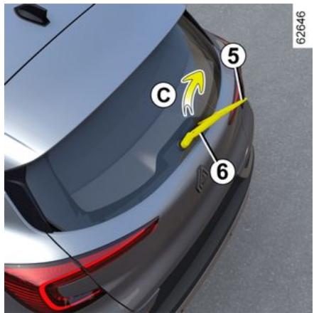 RENAULT Captur 2 Phase 2 (2024) - Balai d'essuie-vitre arrière 5 - 1