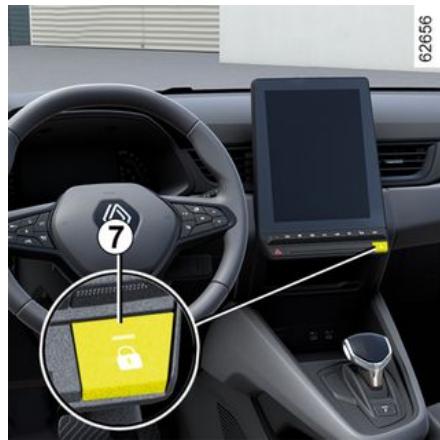 RENAULT Captur 2 Phase 2 (2024) - Commande de verrouillage/dé-verrouillage de l'intérieur - 1