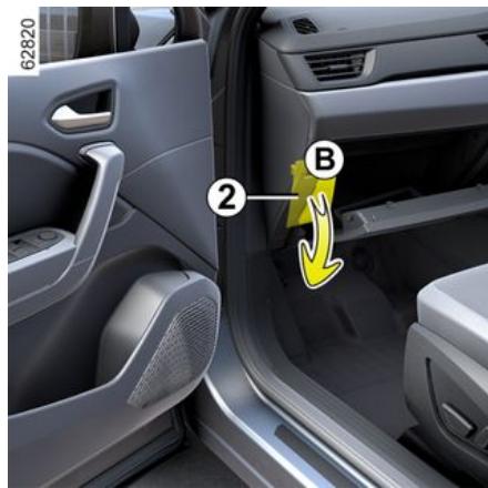 RENAULT Captur 2 Phase 2 (2024) - Compartiment à fusibles - 2
