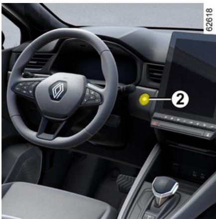 RENAULT Captur 2 Phase 2 (2024) - DÉMARRAGE, ARRÊT DU MOTEUR - 1