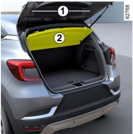 RENAULT Captur 2 Phase 2 (2024) - Tablette arrière - 1