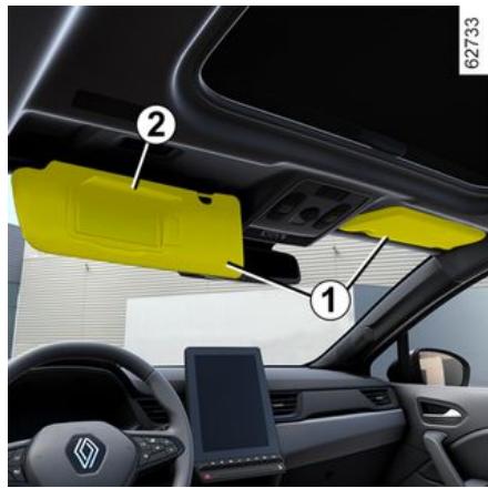 RENAULT Captur 2 Phase 2 (2024) - Pare-soleil, miroir - 1