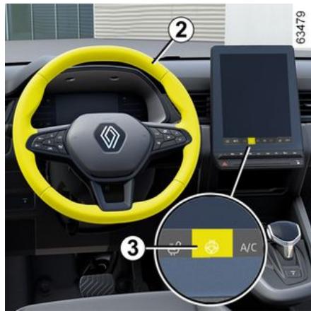 RENAULT Captur 2 Phase 2 (2024) - Chauffage du volant - 1