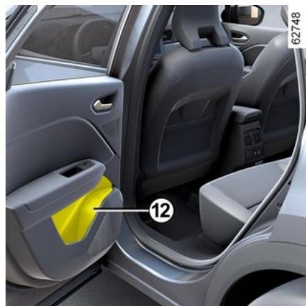 RENAULT Captur 2 Phase 2 (2024) - Vide-poches de portes arrière 12 - 1