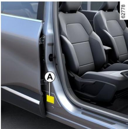 RENAULT Captur 2 Phase 2 (2024) - Plaques d'identification véhicule - 1