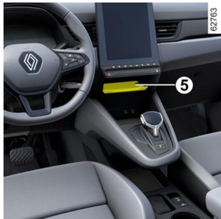 RENAULT Captur 2 Phase 2 (2024) - Rangements de console centrale 5 et 6 - 1