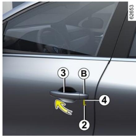 RENAULT Captur 2 Phase 2 (2024) - Utilisation de la clé intégrée à la carte - 1