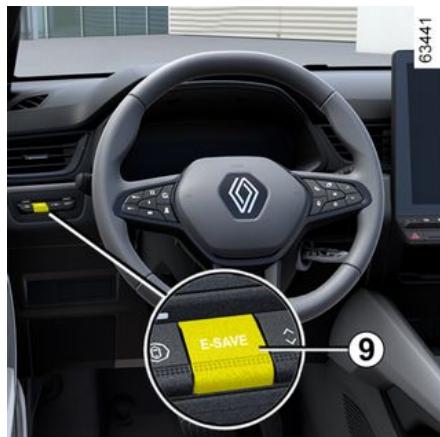 RENAULT Captur 2 Phase 2 (2024) - Activation, désactivation de la fonction « E-save » - 1
