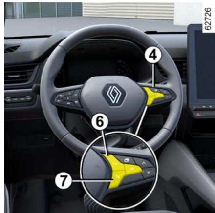 RENAULT Captur 2 Phase 2 (2024) - Commandes au volant 4 - 1