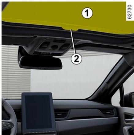 RENAULT Captur 2 Phase 2 (2024) - Pour faire coulisser le rideau 1 - 1