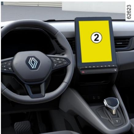 RENAULT Captur 2 Phase 2 (2024) - Depuis l'écran multimédia 2 - 1