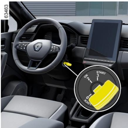 RENAULT Captur 2 Phase 2 (2024) - Contacteur de démarrage, véhicule avec clé - 1