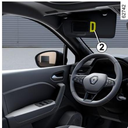 RENAULT Captur 2 Phase 2 (2024) - Rangement pare-soleil 2 - 1