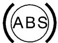 CADILLAC CT4 (2025) - Témoin d'avertissement du système de freins antiblocage (ABS) - 1