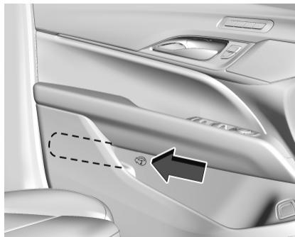 CADILLAC CT4 (2025) - Rangement pour parapluie - 1